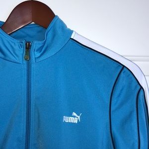 Puma zip up track jacket.